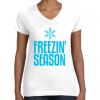 Women's Fine Jersey V-Neck Tee Women's Fine Jersey V-Neck Tee Thumbnail