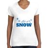 Women's Fine Jersey V-Neck Tee Women's Fine Jersey V-Neck Tee Thumbnail
