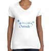 Women's Fine Jersey V-Neck Tee Women's Fine Jersey V-Neck Tee Thumbnail
