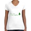 Women's Fine Jersey V-Neck Tee Women's Fine Jersey V-Neck Tee Thumbnail