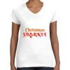 Women's Fine Jersey V-Neck Tee Women's Fine Jersey V-Neck Tee Thumbnail