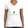 Women's Fine Jersey V-Neck Tee Women's Fine Jersey V-Neck Tee Thumbnail