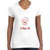 Women's Fine Jersey V-Neck Tee Women's Fine Jersey V-Neck Tee Thumbnail